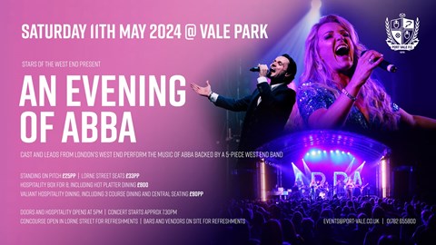 Vale Park to play host to ‘An Evening of ABBA’ 