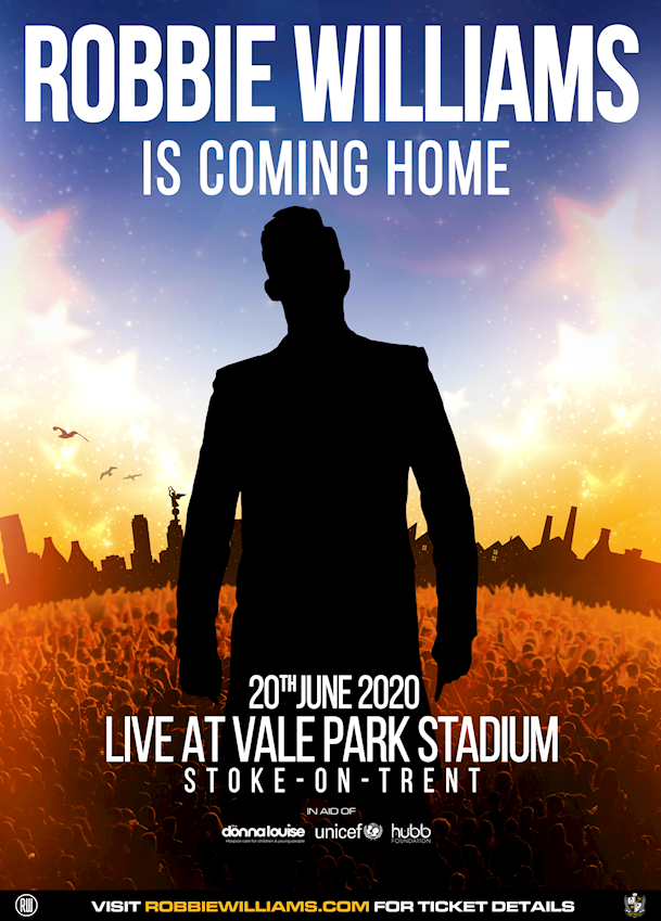 Robbie Williams: He's Coming Home - News - Port Vale